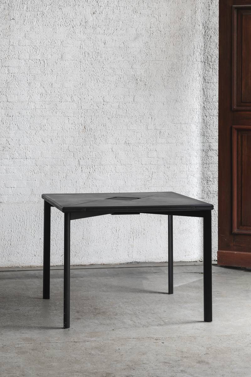 Origami dining table, Italy, 1980s