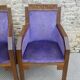 Pair of oak armchairs, Amsterdam School, 1930s