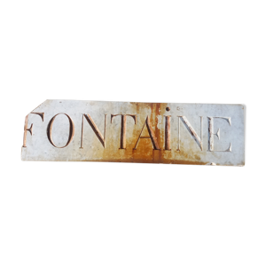 plaque en marbre gravée