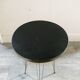 Side table with metal Eiffel feet 60's