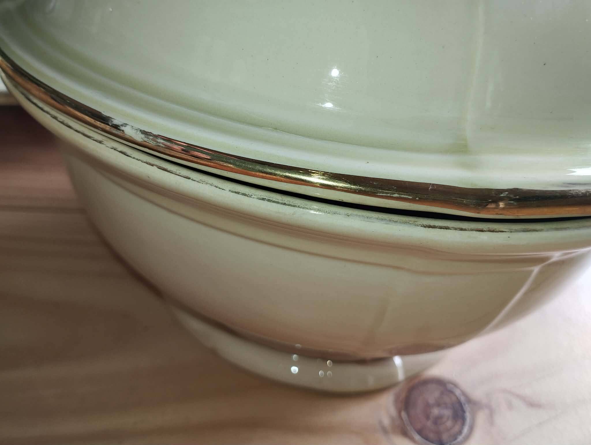 Antique gien table service – niderviller model – exceptional set