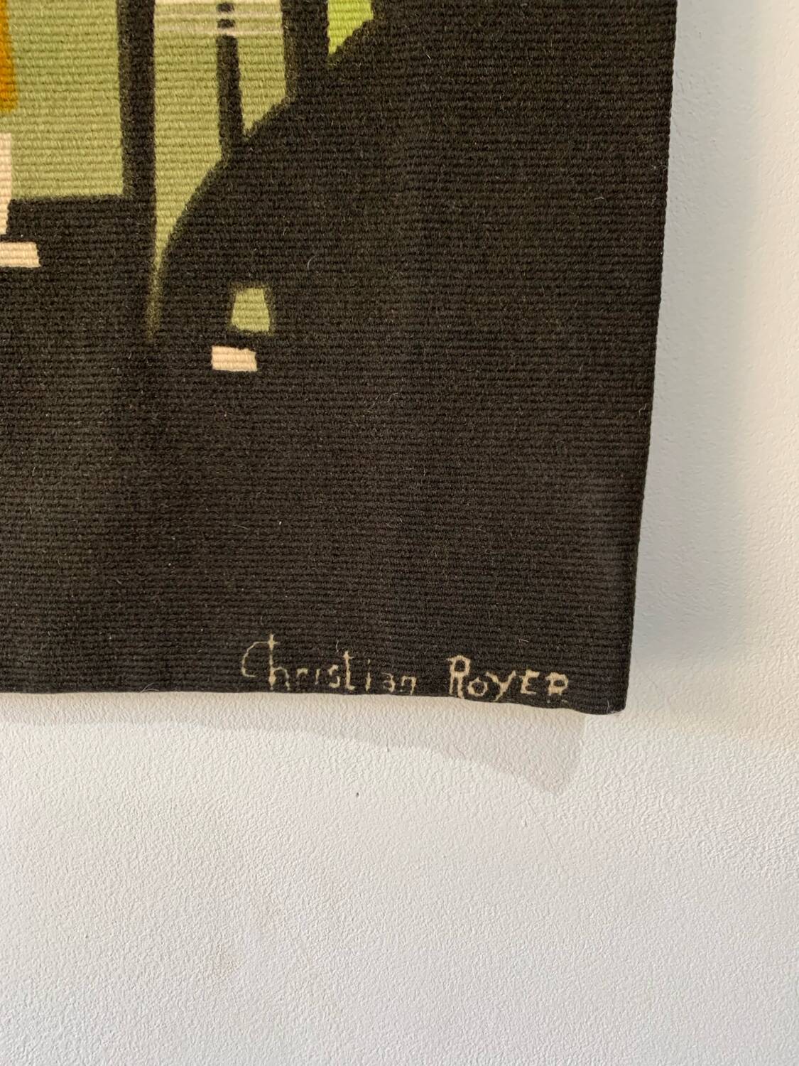 Tapisserie années 70