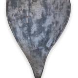 Brushed Metal Garden Table Leaf Patterns