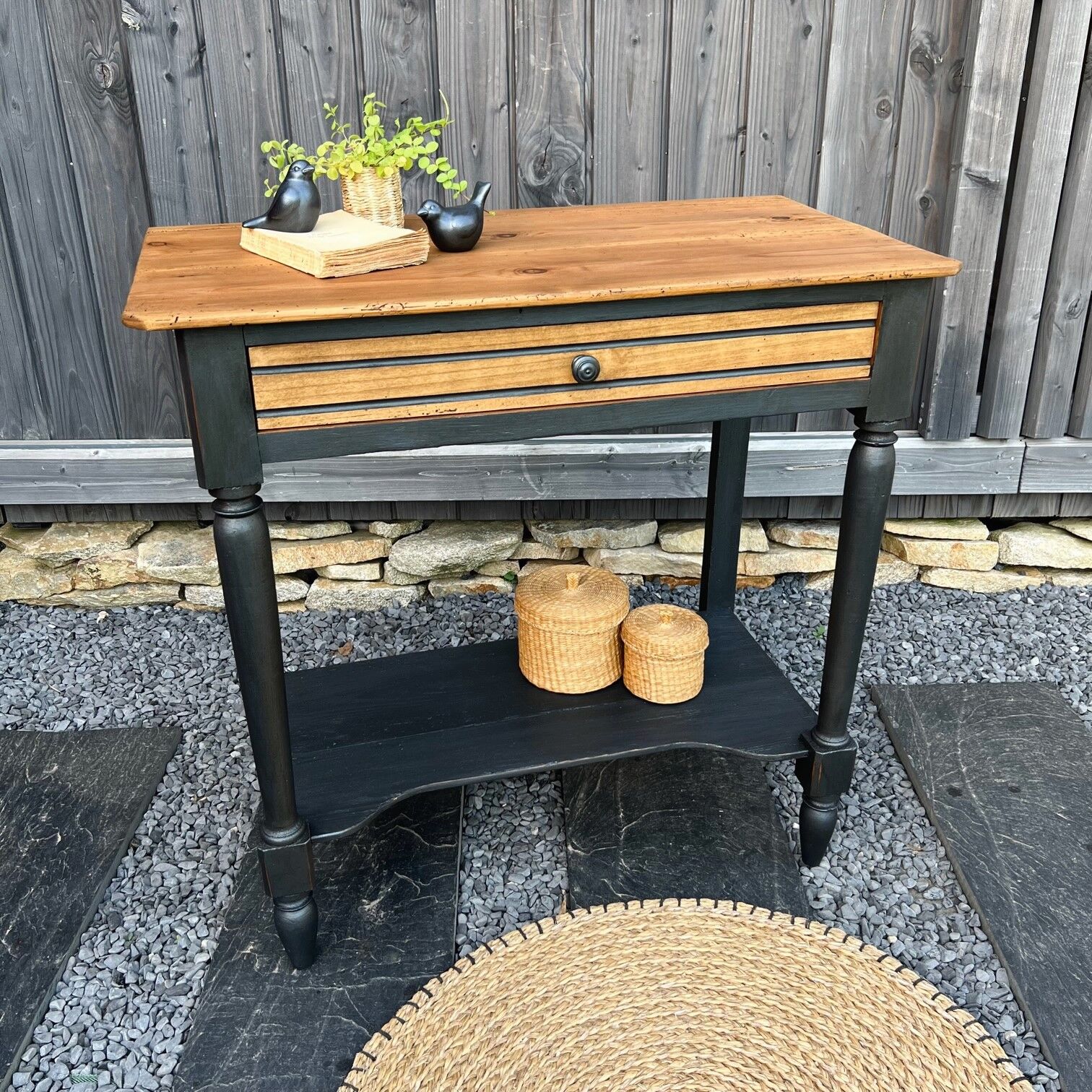 Old restored dressing table