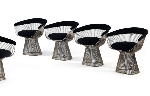 Platner Edition Knoll Originale Petit Fauteuil