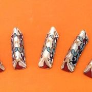1920s-1940s 5 Tunisian Ceramic Knife Rests Nabeul