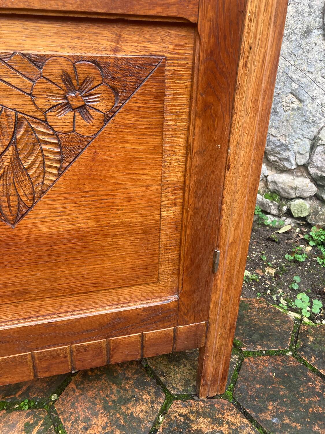 Armoire vitrée art déco