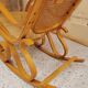Rocking chair in caning