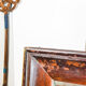 Miroir ancien en bois 66x83cm