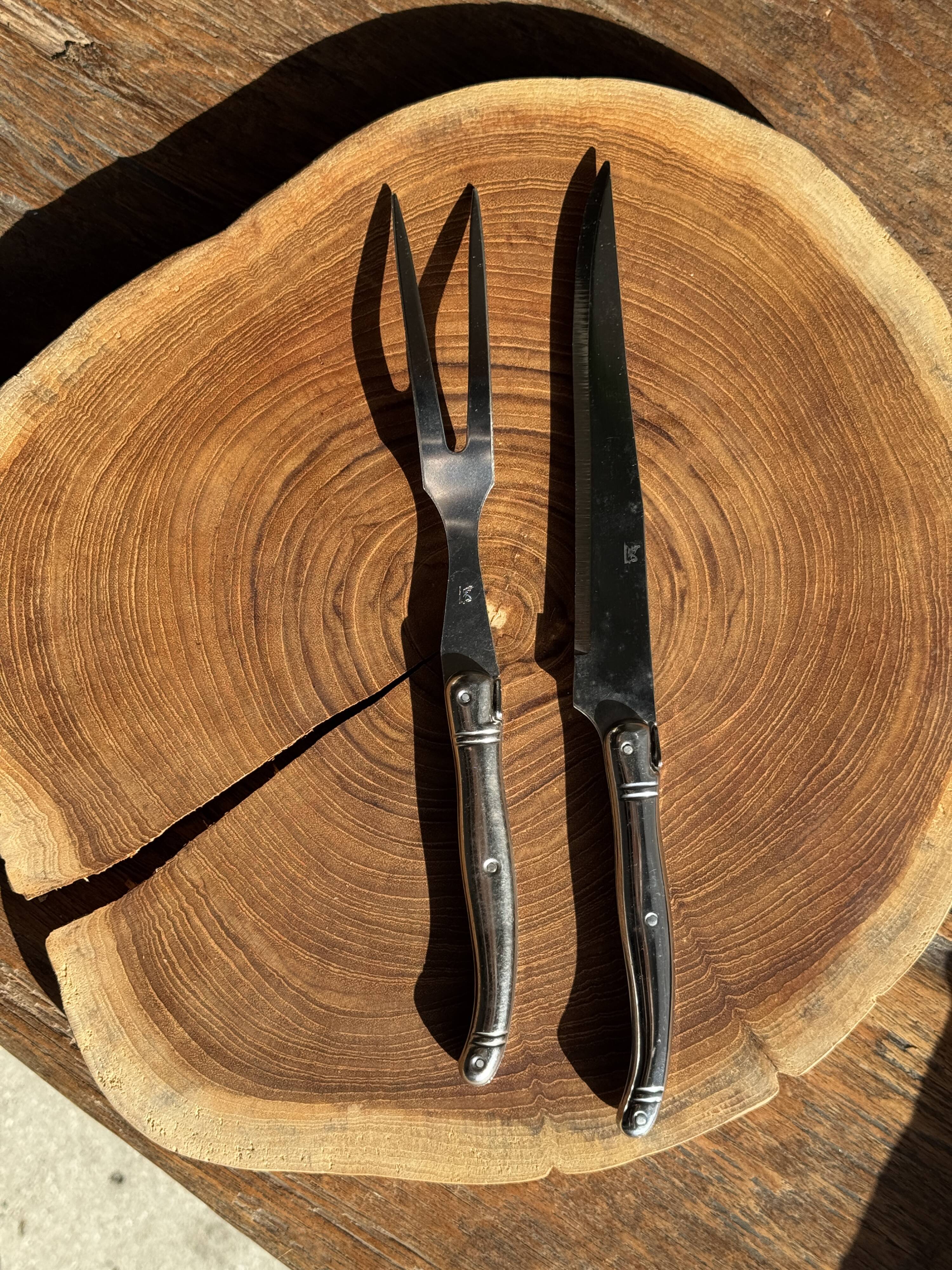 Couverts de service à gigot Laguiole