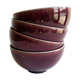 Bols jars Tourron Aubergine