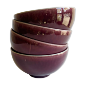 Bols jars Tourron Aubergine