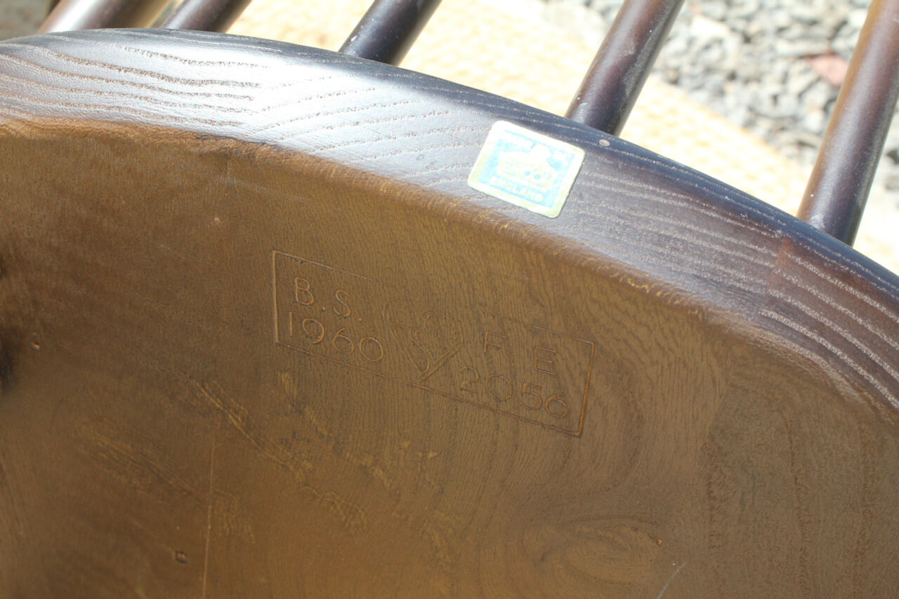 Pair of Ercol chairs model Windsor Quaker