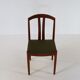 Chaises de salle à manger en teck Carl Ekström pour A. Johansson