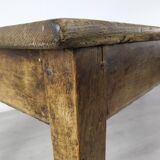 Oak farmhouse table
