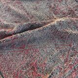 Large Berber Bohemian carpet Boujad, pink Moroccan wool carpet.