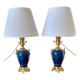 Paire de lampes sèvres xixe siècle