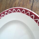 Plat ovale ancien