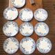 Set 10 assiettes Terre de Fer Cérès