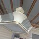 Art deco chandelier in plaster years 40