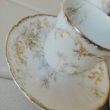 6 fine porcelain coffee cups