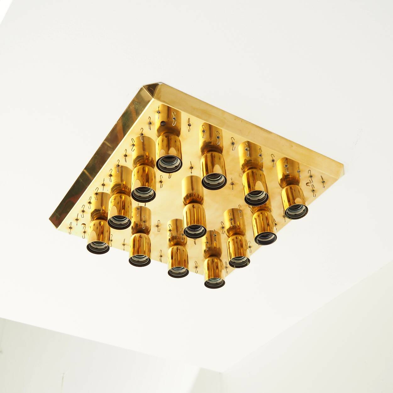 XL Kalmar Flush Mount with Crystal Glass Elements, Vienna Austria