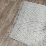 Handmade Moroccan Berber rug 155 X 124 CM
