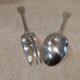 Silver plated stew spoon fork by Christofle Vendome