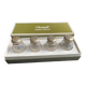 Box of Christofle salt and pepper shakers – solid silver