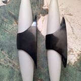 Pair of vintage Bo Niko wall lights, vintage design lighting