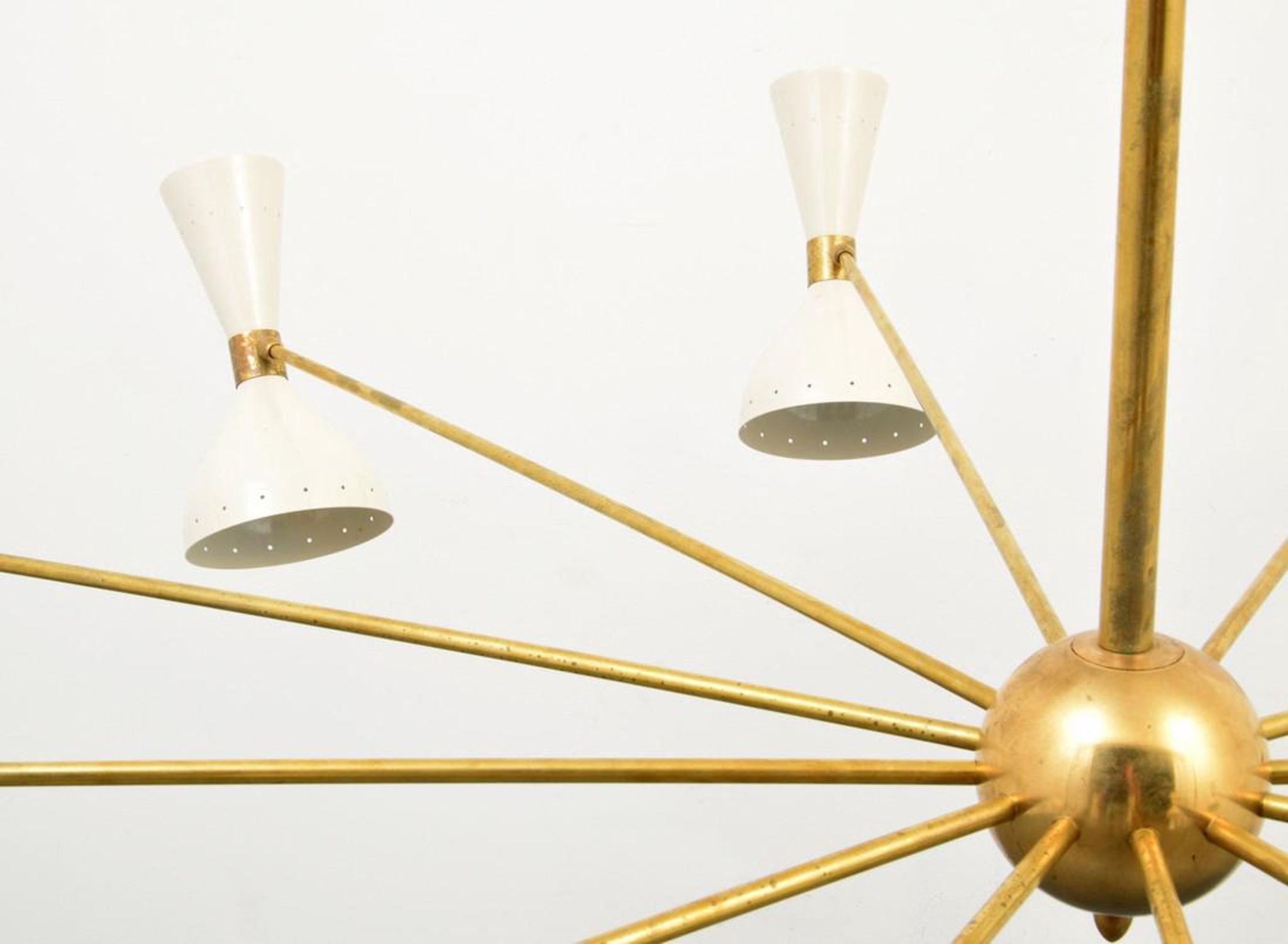 Italian chandelier in the style of the years 50/60