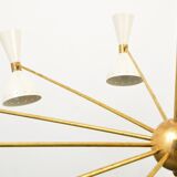 Italian chandelier in the style of the years 50/60