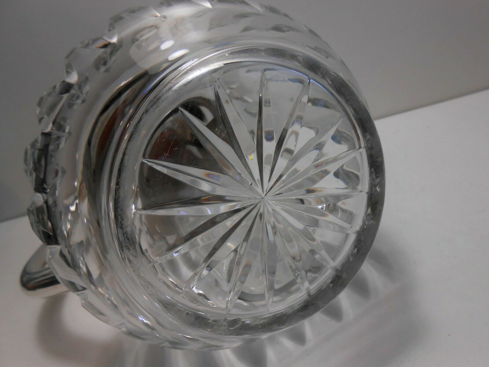 Carafe a vintage crystal orangeade