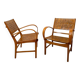Fauteuils Gelenka en bois de hêtre massif, Allemagne, 1950, ensemble de 2