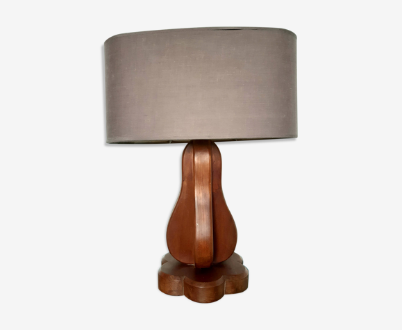 Lampe scandinave en teck 1960