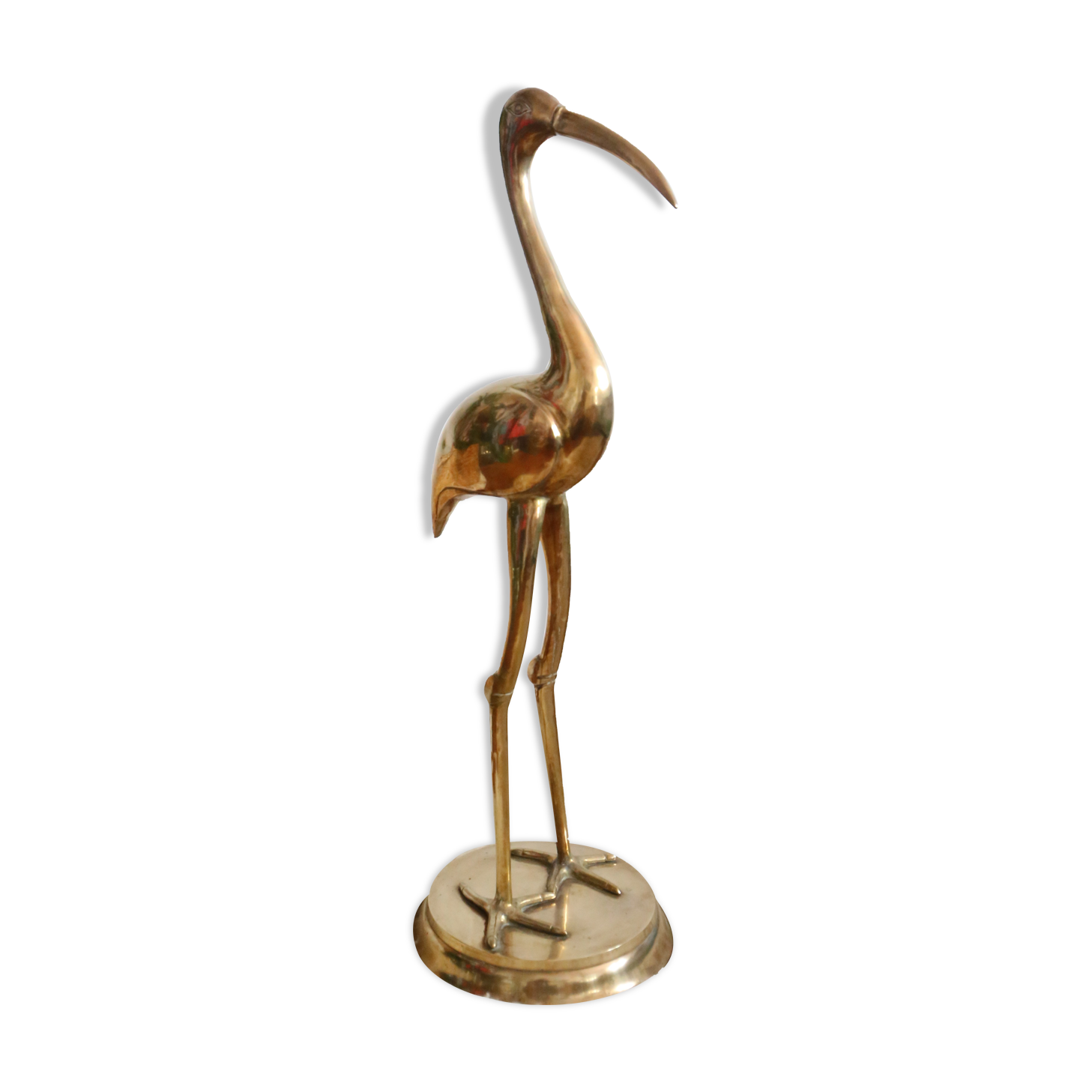 Great brass heron