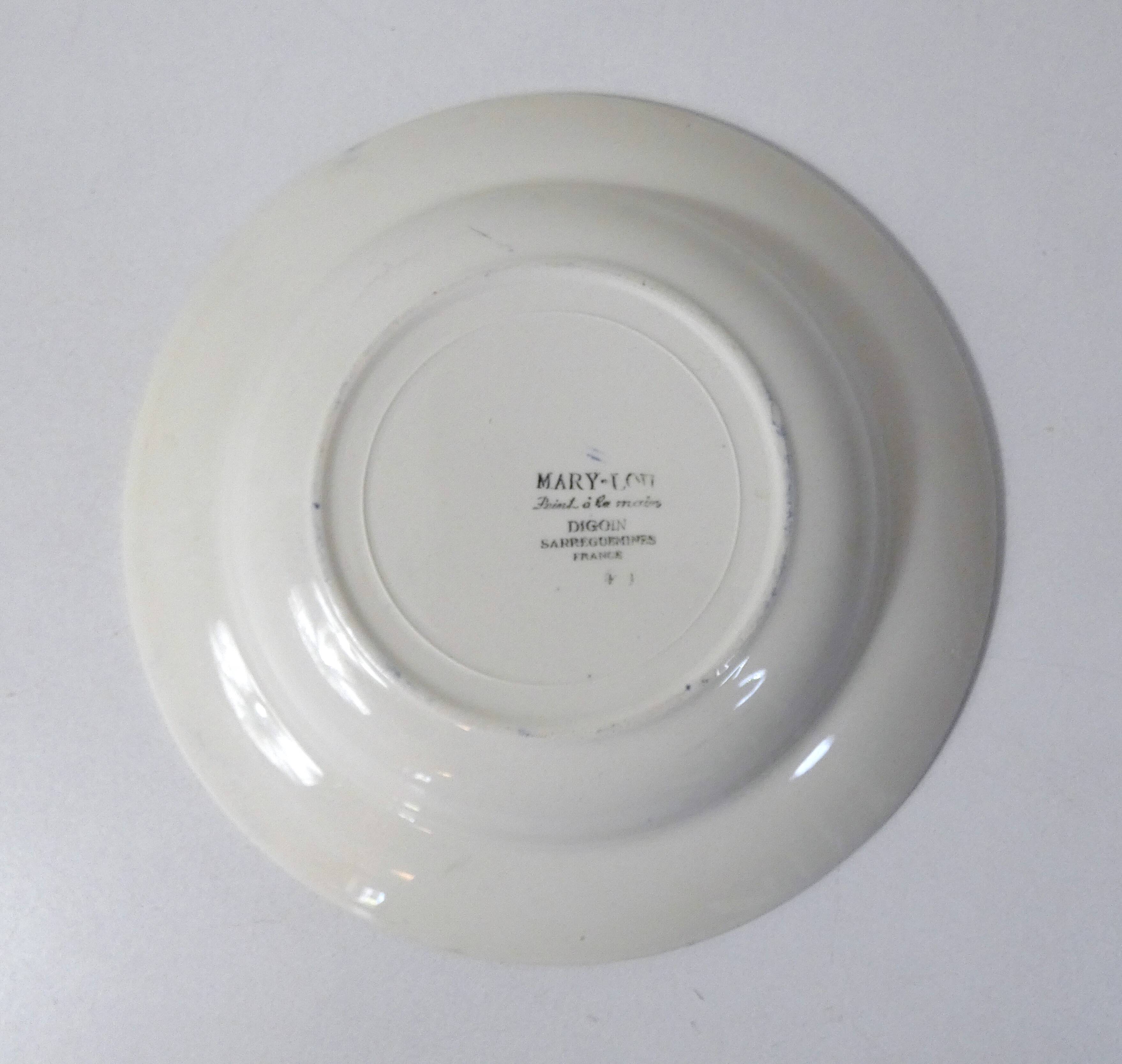 Digoin Mary Lou deep plate