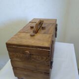 Vintage sewing basket