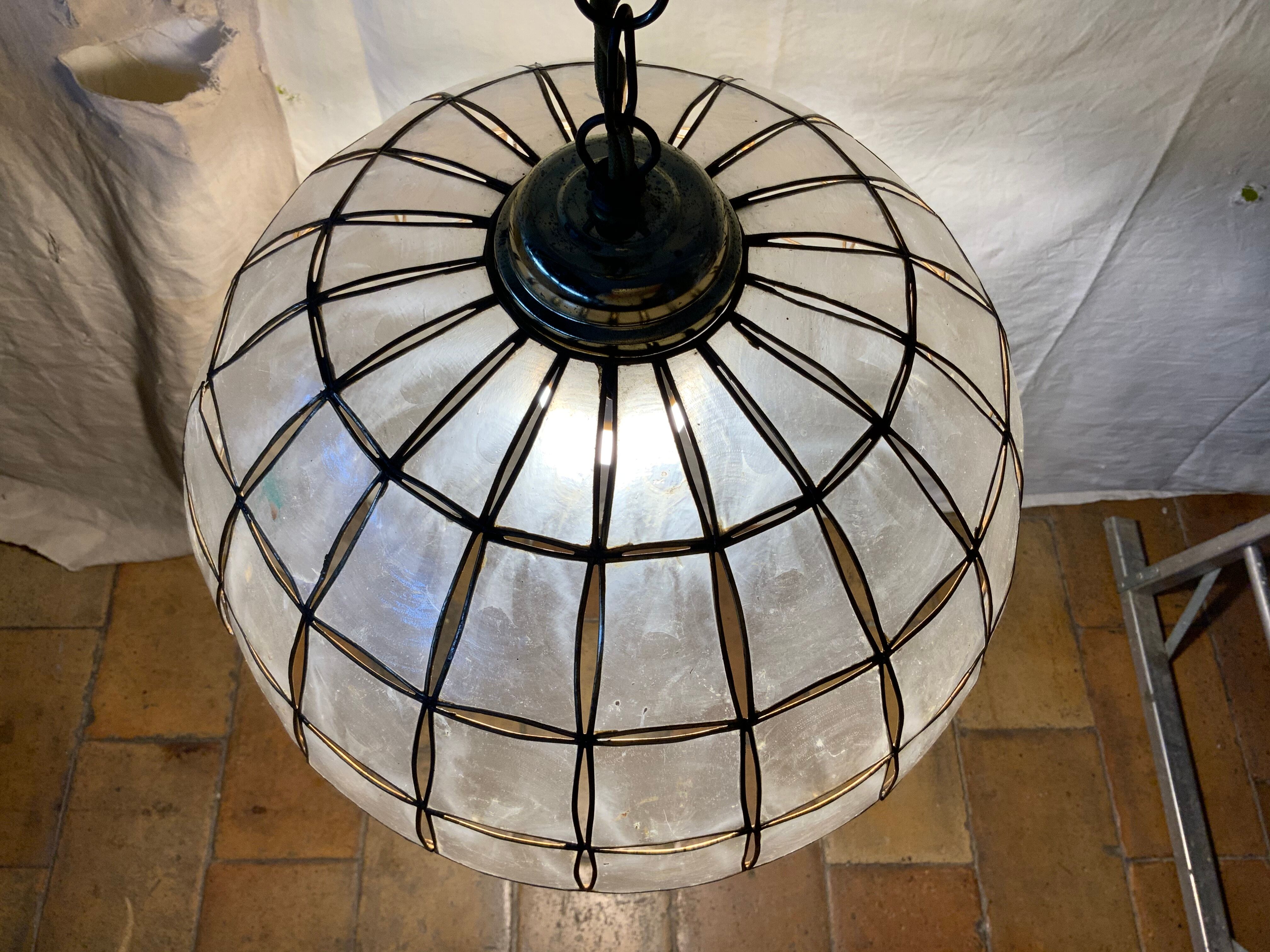 Vintage mother-of-pearl hanging