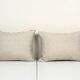 Paire de coussins Ikat tigres