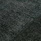Handmade oriental contemporary 1980s 285 cm x 380 cm black wool carpet