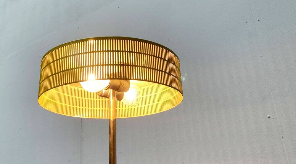 Mid-century German table lamp by Bur, Bünte & Remmler.