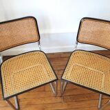 Pair of Cesca B32 chairs by Marcel Breuer