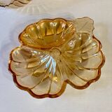 Iridescent aperitif server, 3 compartments