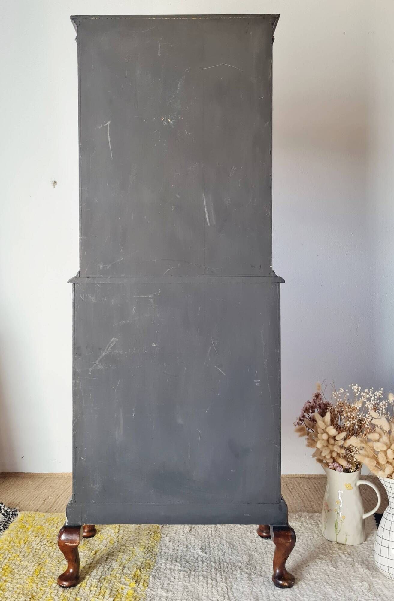 Walnut wardrobe 1930 - English storage furniture