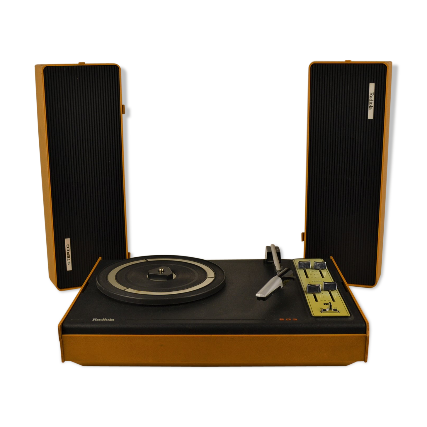 Radiola 603 vintage record player 70s