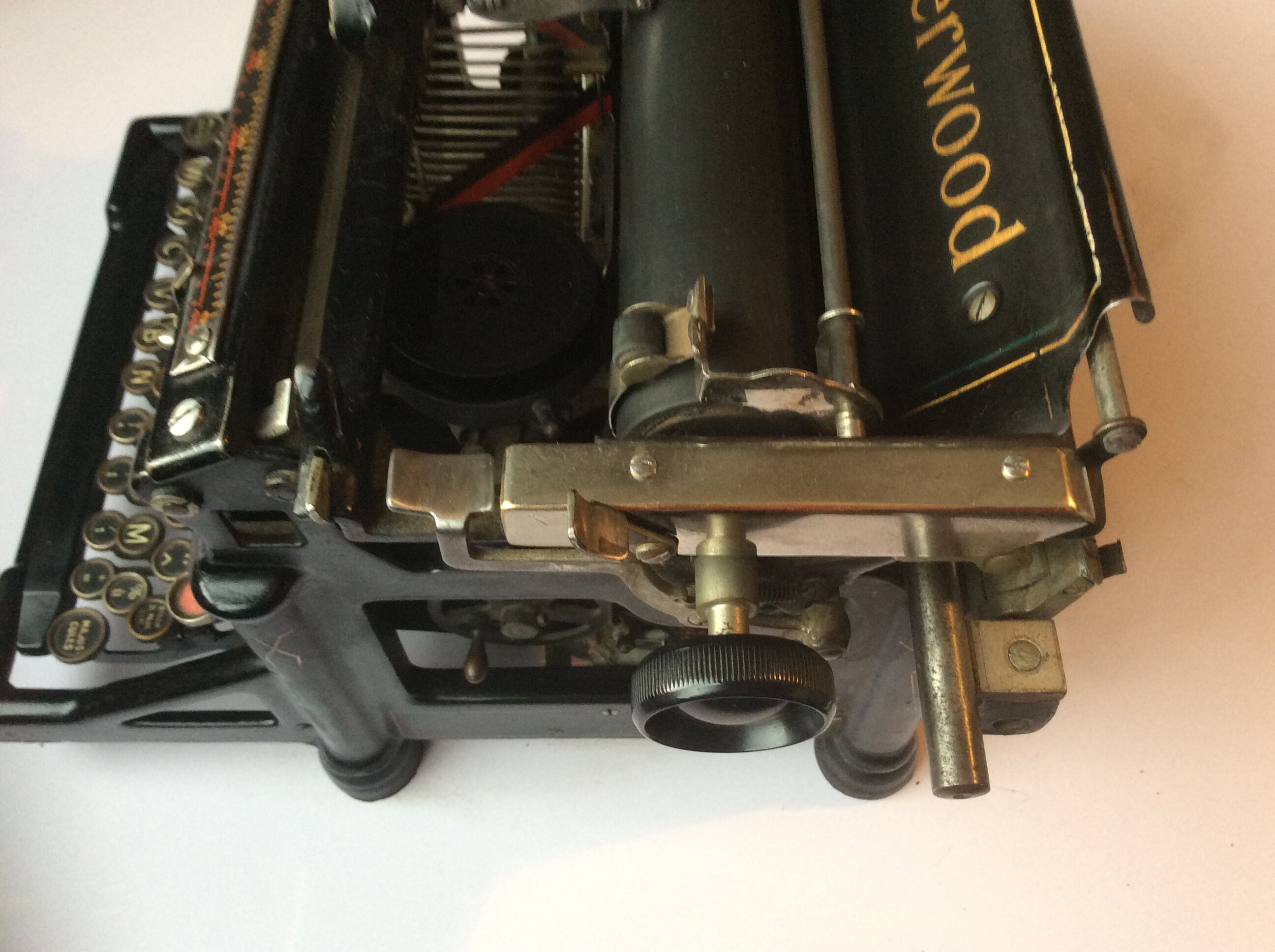 Typewriter old Underwood No. 5