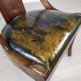 Empire-style desk and chairs