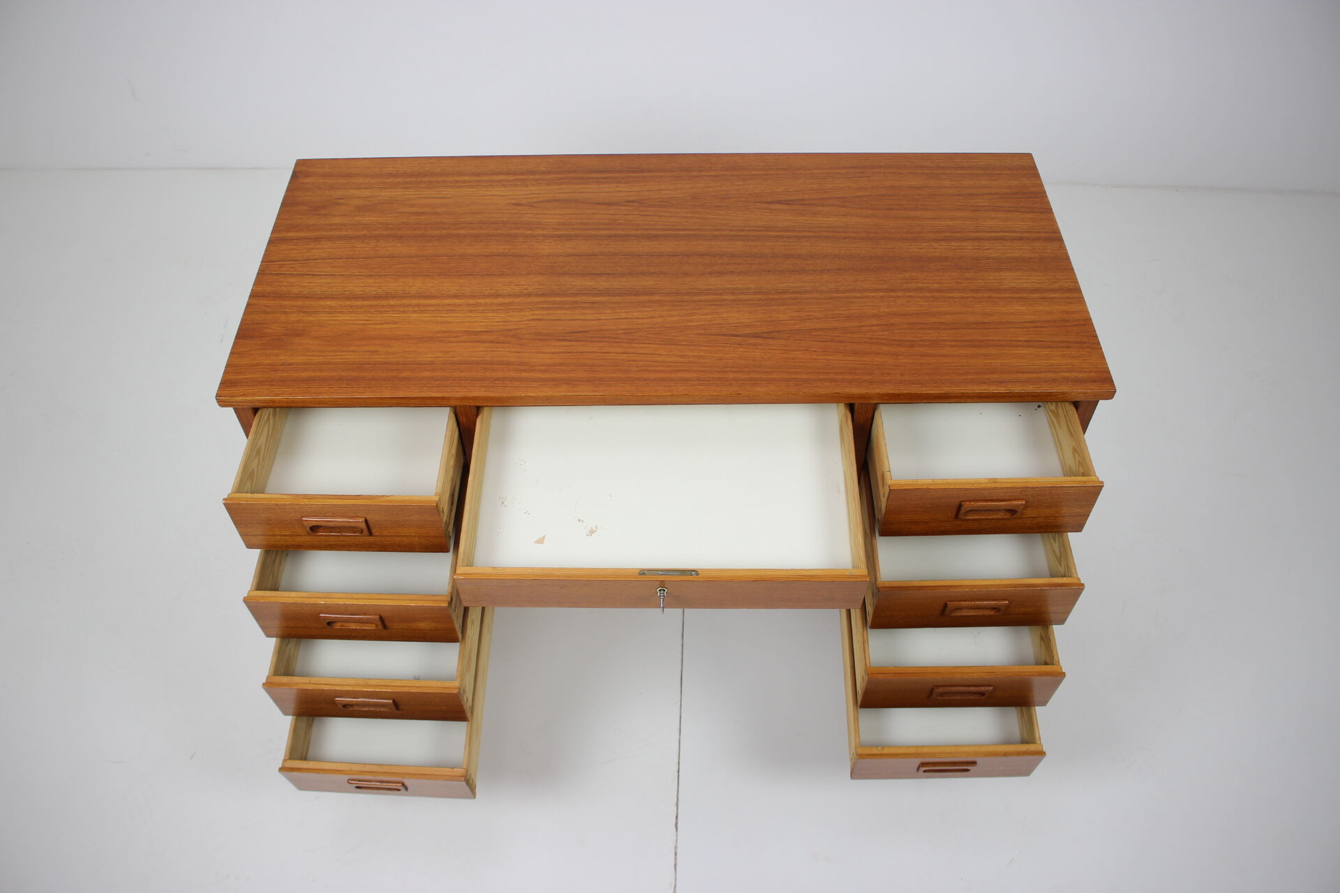 Restored danish teak desk, 1960's