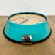 Horloge murale vintage turquoise seiko maritime, années 1970